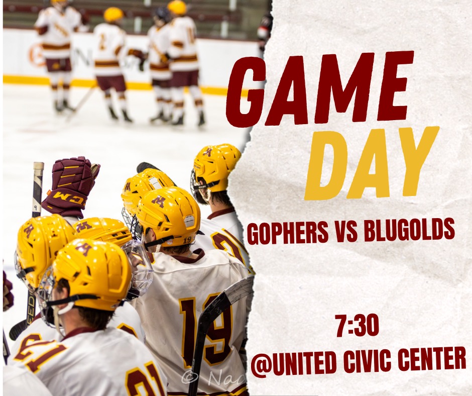 Gophers hit the road this evening in a WCCHA matchup against Eau-Claire.